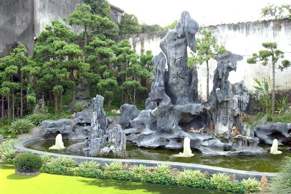 Thi công tiểu cảnh sân vườn Nghệ An
