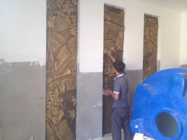 Vẽ tranh tường Khách sạn Lam Giang TP Vinh