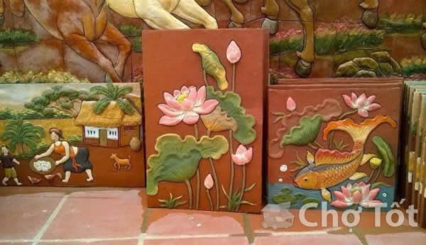 Bình gốm Bát Tràng